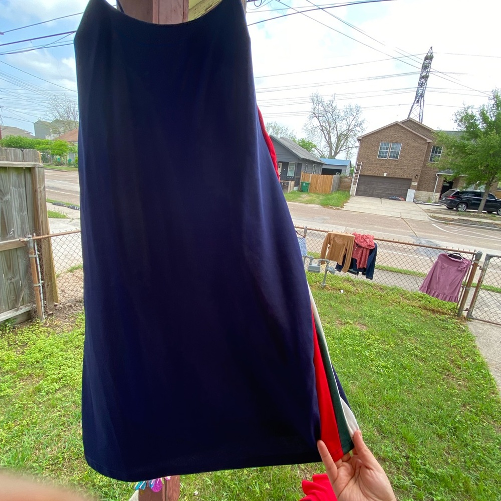 Elegant Navy Blue Women's Skirt